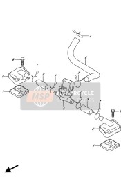 1845035F60, Luchtklep 2ND, Suzuki, 0