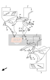 Carenado lateral (GSX-R1000R(Z)