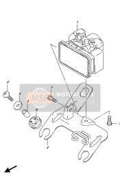 5561017K10, Boitier Abs, Suzuki, 0