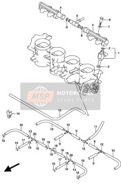 1368313K21, Hose, Suzuki, 0