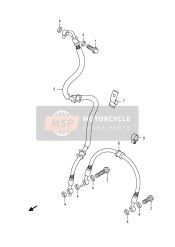 BREMSSCHLAUCH VORNE (GSR750UE)