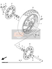 6825204K00BGH, Bande Adhesive, Suzuki, 1