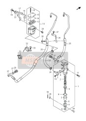 HAUPTZYLINDER HINTEN (GSR750A)