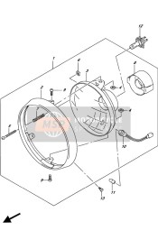 Lampe Frontale (SV650A E19)