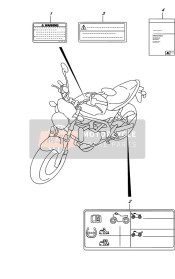 9901118K5001K, Gebruikers Handleiding SV650, Suzuki, 0