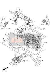 Gasklephuis (VZR1800 E19)