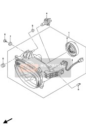 Koplamp (VZR1800 E19)