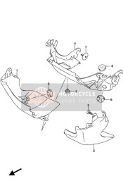 Copertura del corpo del telaio (VZR1800BZ E19)