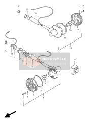 Indicatore di direzione lampada (E25-E39-E54)