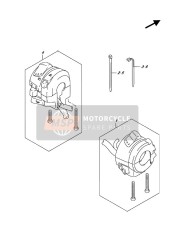 3699032G10, Clamp, Seat Lock Cable, Suzuki, 2