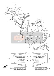 9448520K00QHV, Verkleidung, Suzuki, 0