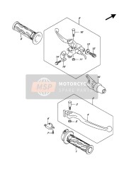 5711023K01, Grip,Throttle, Suzuki, 0