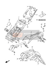 6311223K00, Bracket, Rear Fender Front, Suzuki, 1