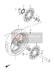 Front Wheel (GSX-R1000RZA)