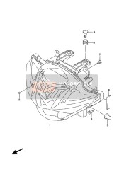 3510023KB1, Lamp Assy,  Front Comb, Suzuki, 0