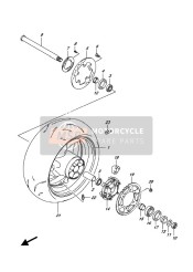 Ruota posteriore (GSX-S1000AUF)