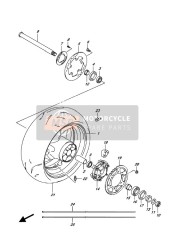 Ruota posteriore (GSX-S1000ZAUF)