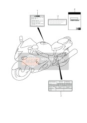 Label (GSX1300RA E02)