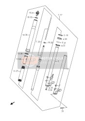 Ammortizzatore forcella anteriore