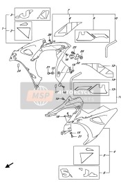 Side Cowling (GSX-R1000RA) (JSP)