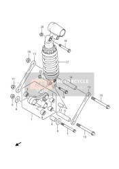 Rear Cushion Lever (GSX1300RAUF E19)