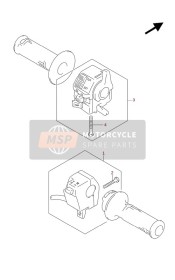 3720032E31, Switch Assy,Handle Rh, Suzuki, 0