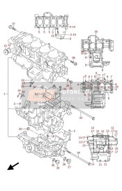 1128144G00, Pipe,Oil Gallery, Suzuki, 4