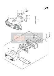 Lampe combinée arrière (GSX-R750UF)