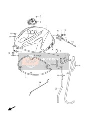 Réservoir d'essence (GSX-R750)