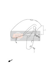 VORDERER KOTFLÜGEL (GSX-R750UF)