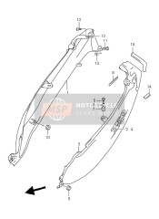 4721108F00, Cover,Frame,L, Suzuki, 1