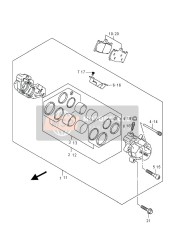 Front Caliper (GSF650A)