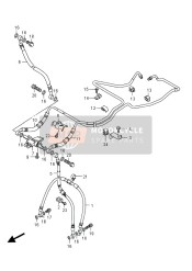 BREMSSCHLAUCH VORNE (GSF650SUA)