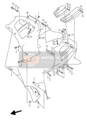 Under Cowling Body Installation Parts