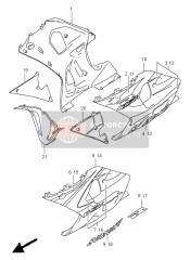 6818035F10YL6, Tape Set, Center Rh, Suzuki, 0