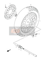 Roue avant (VL800C E19)