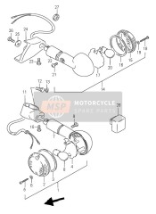 Lámpara de señal de giro