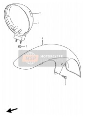 Headlamp Housing