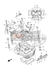 Testa del cilindro anteriore (VL800B E02)