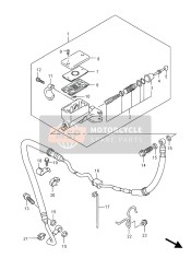 Koppelingshoofdcilinder (GSF650S)