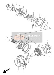 Engranaje impulsor secundario