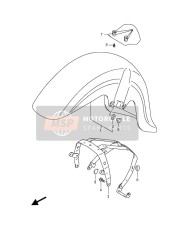 Parafango anteriore (VL800B E19)