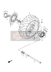 Roue arrière (VZR1800 E19)