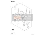 Bevestigingsplaat Topkoffer Optioneel