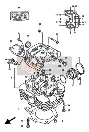 1111537470, Ventilfuehrung, Suzuki, 0