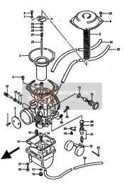 Carburettor (E24 E.NO.1396 16)