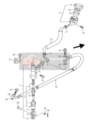 6973500B20, Collier, Suzuki, 2