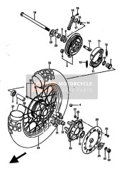 Roue arrière