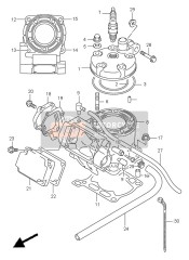 1123327C34, Gasket, Cylinder Cover   No.1, Suzuki, 2