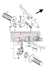 5762014300, Lever, Clutch, Suzuki, 0